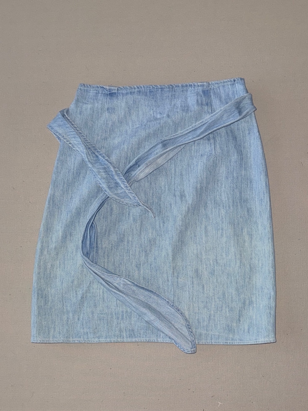 Calvin Klein Sport Vintage 90's Cambray Wrap Skirt